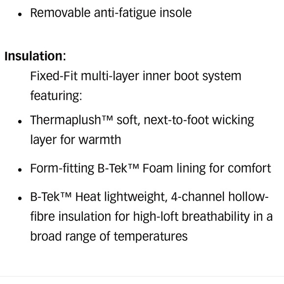 Baffin escalate winter boots NWT sangria red - Picture 9 of 9